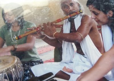 Bansuri playing