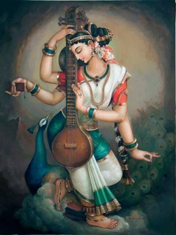 Saraswati - Indian Goddess of Music